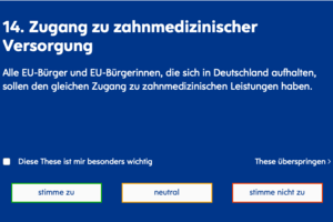 Mach den "WahlCheck Gesundheit" zur Europawahl!