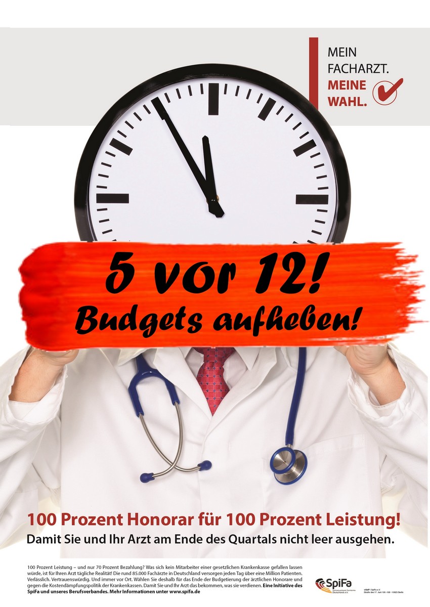 Ende der Budgetierung – Jetzt!