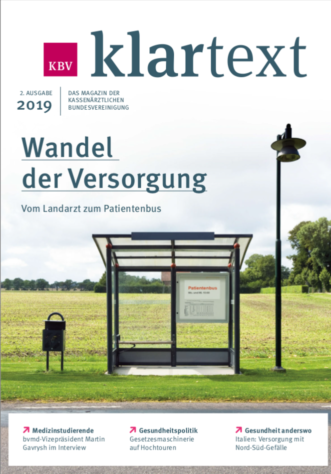 „Vom Landarzt zum Patientenbus“ – Wandel der Versorgung im Magazin „Klartext“